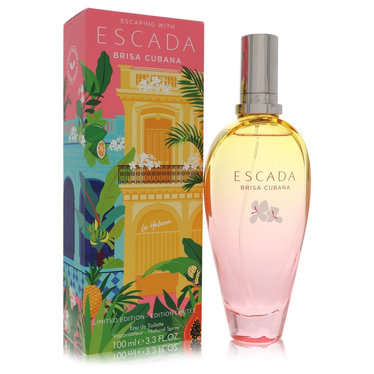 Escada Brisa Cubana Perfume by Escada Eau De Toilette Spray 3.3 oz for Women - Authentic Fragrance - Discount Women Perfume or Cologne Fragrance